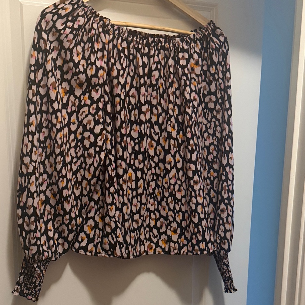Sanctuary Black Floral Blouse